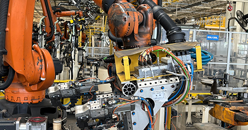 Automotive production line in Hangzhou