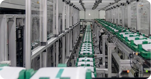 Battery factory in Hefei